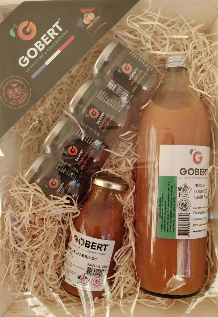 Coffret Abricot Gobert
