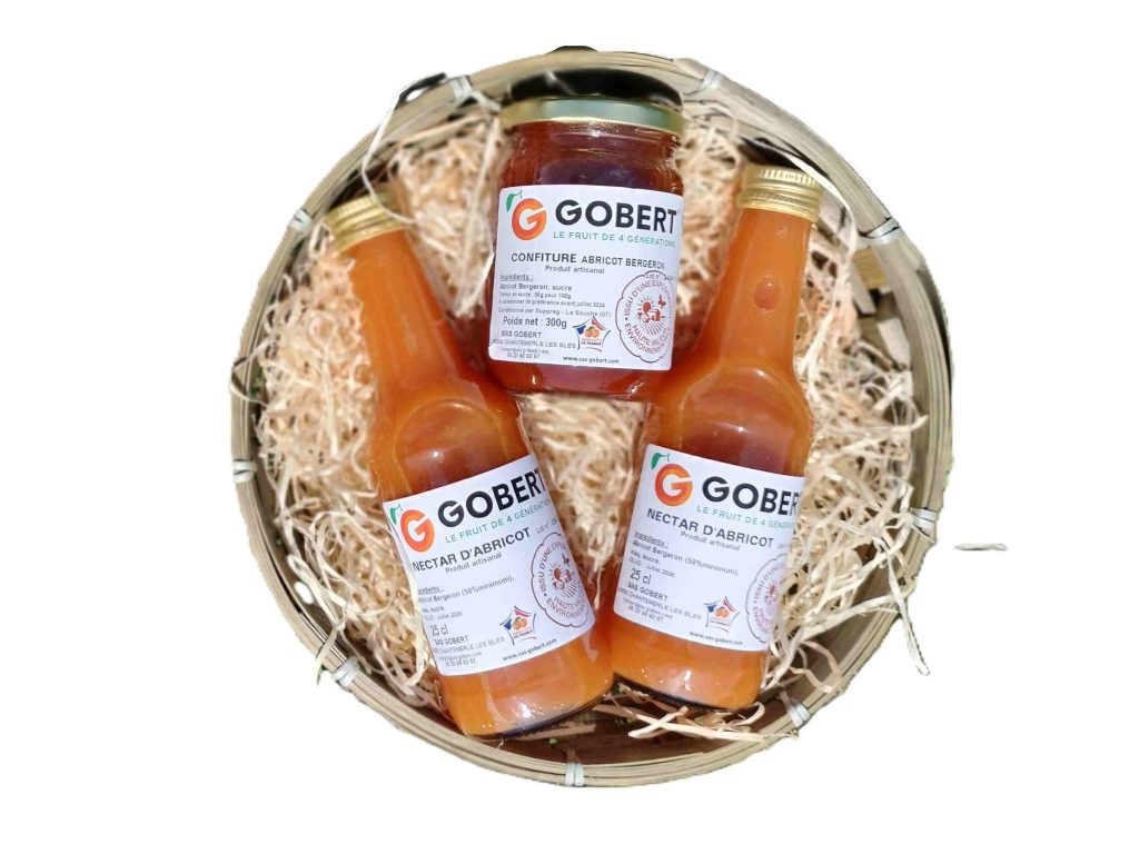 Coffret cadeau découverte abricot Gobert