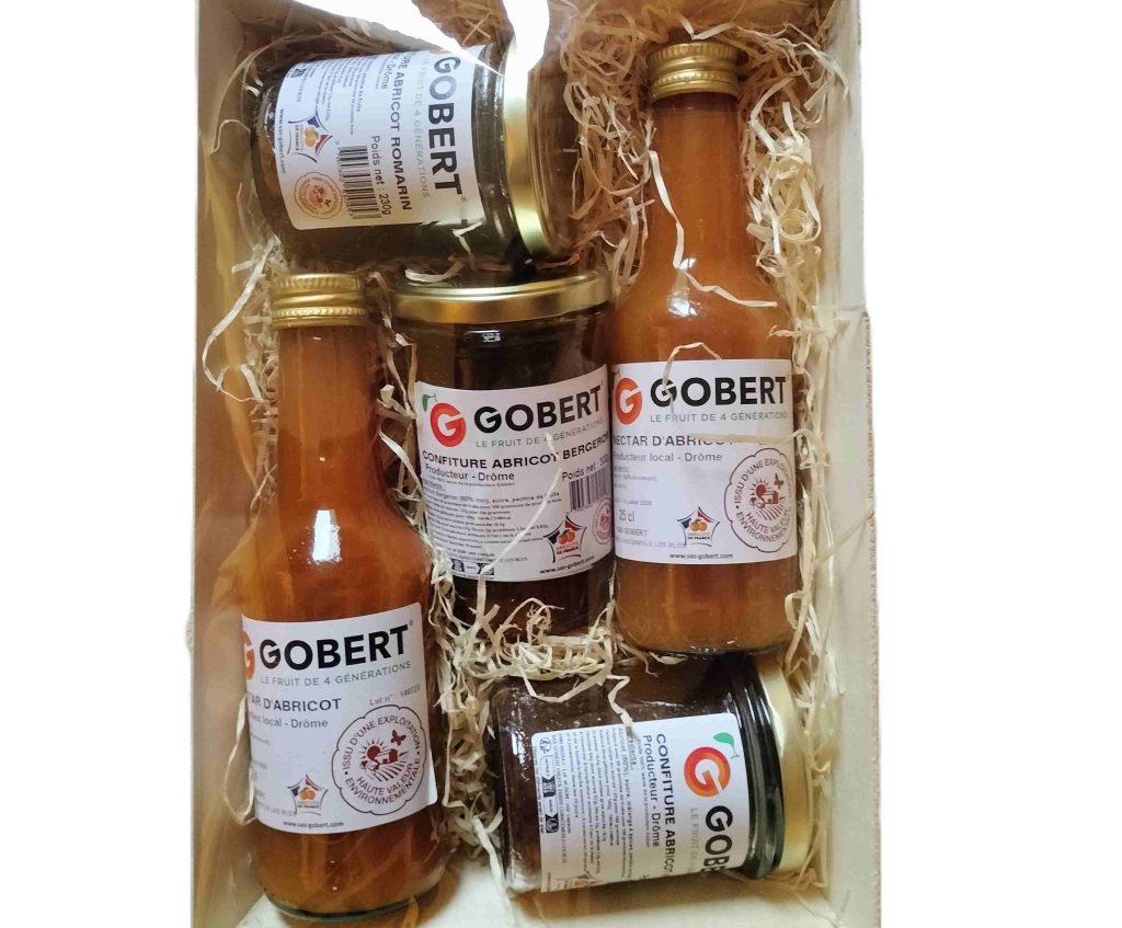 Coffret cadeau Gobert Abricot Degustation