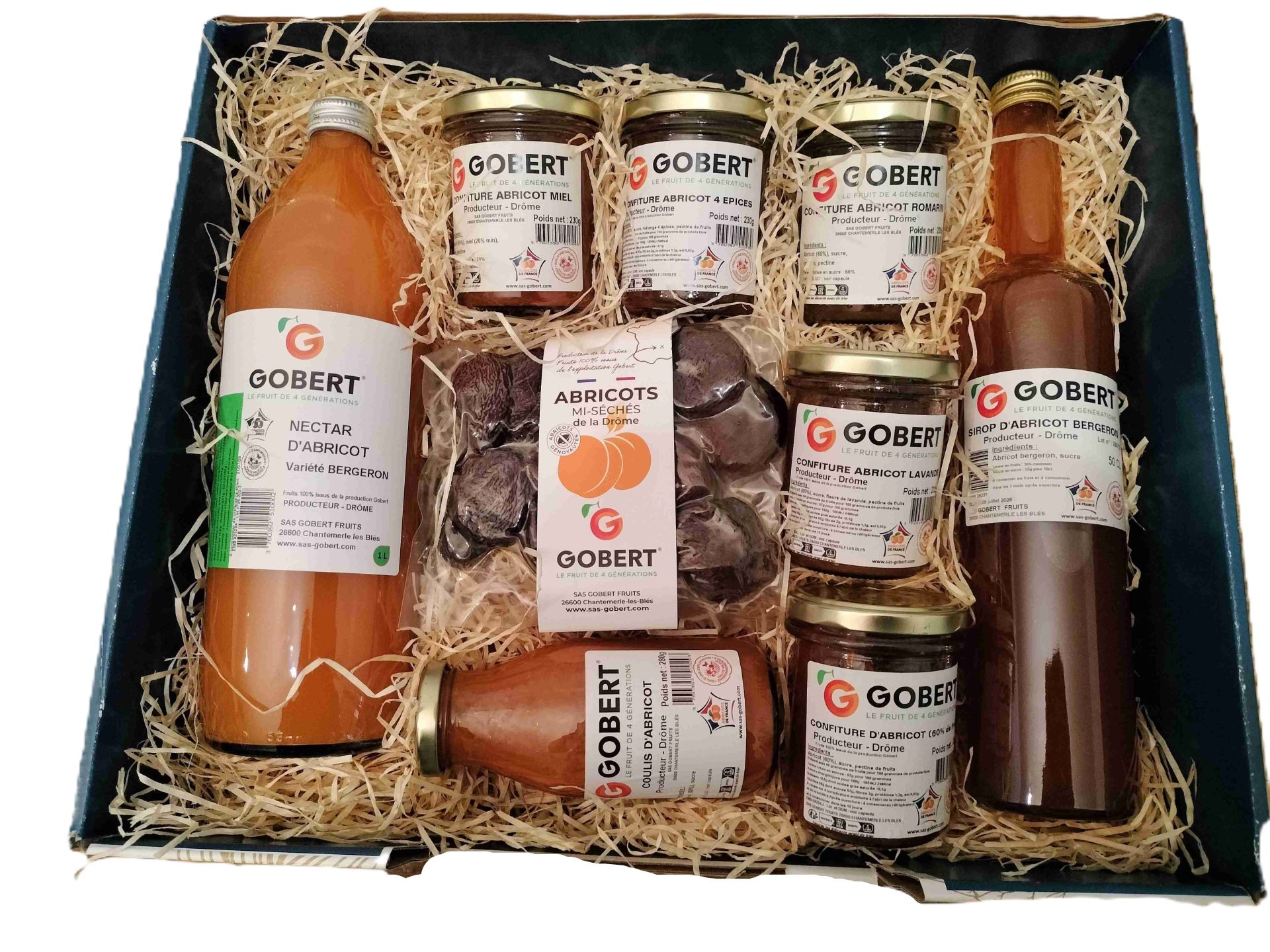 Coffret cadeau Gobert hiver enneigé