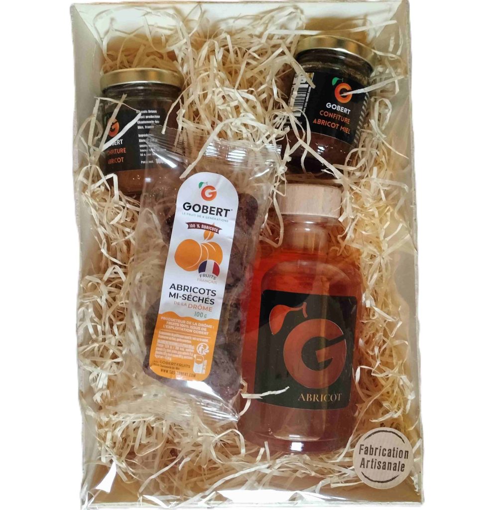 Coffret Cadeau Gobert Plaisir Abricot