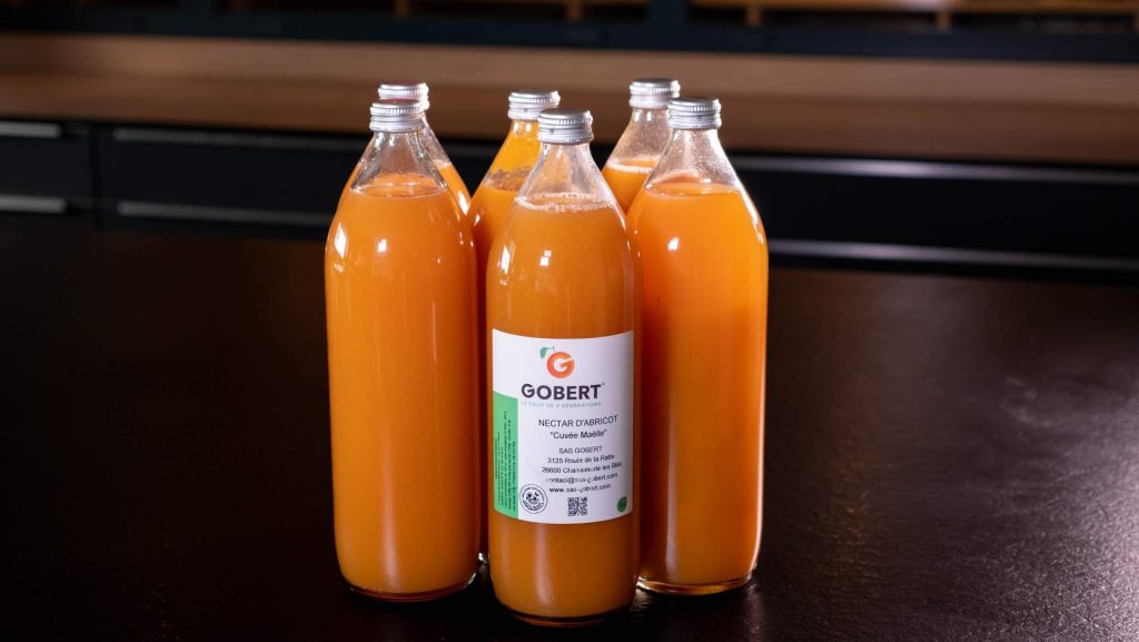 Nectar d&rsquo;abricot – lot de 6 bouteilles